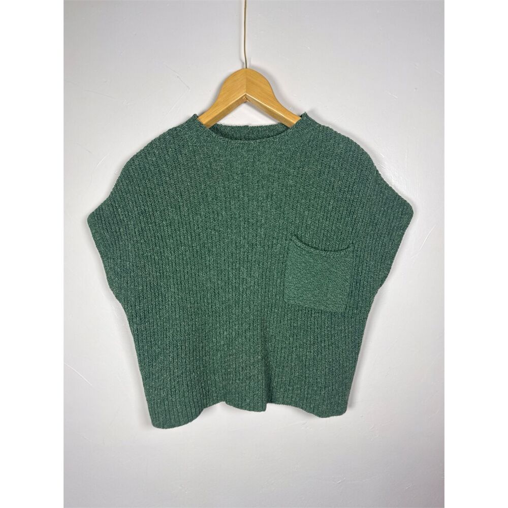 Free People Beach Freya Sweater Top Green Size Small